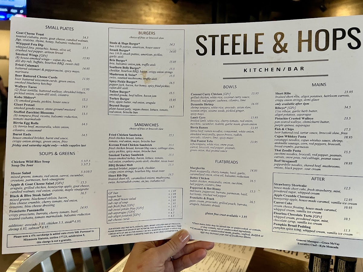 Steele & Hops Menu - Image 5